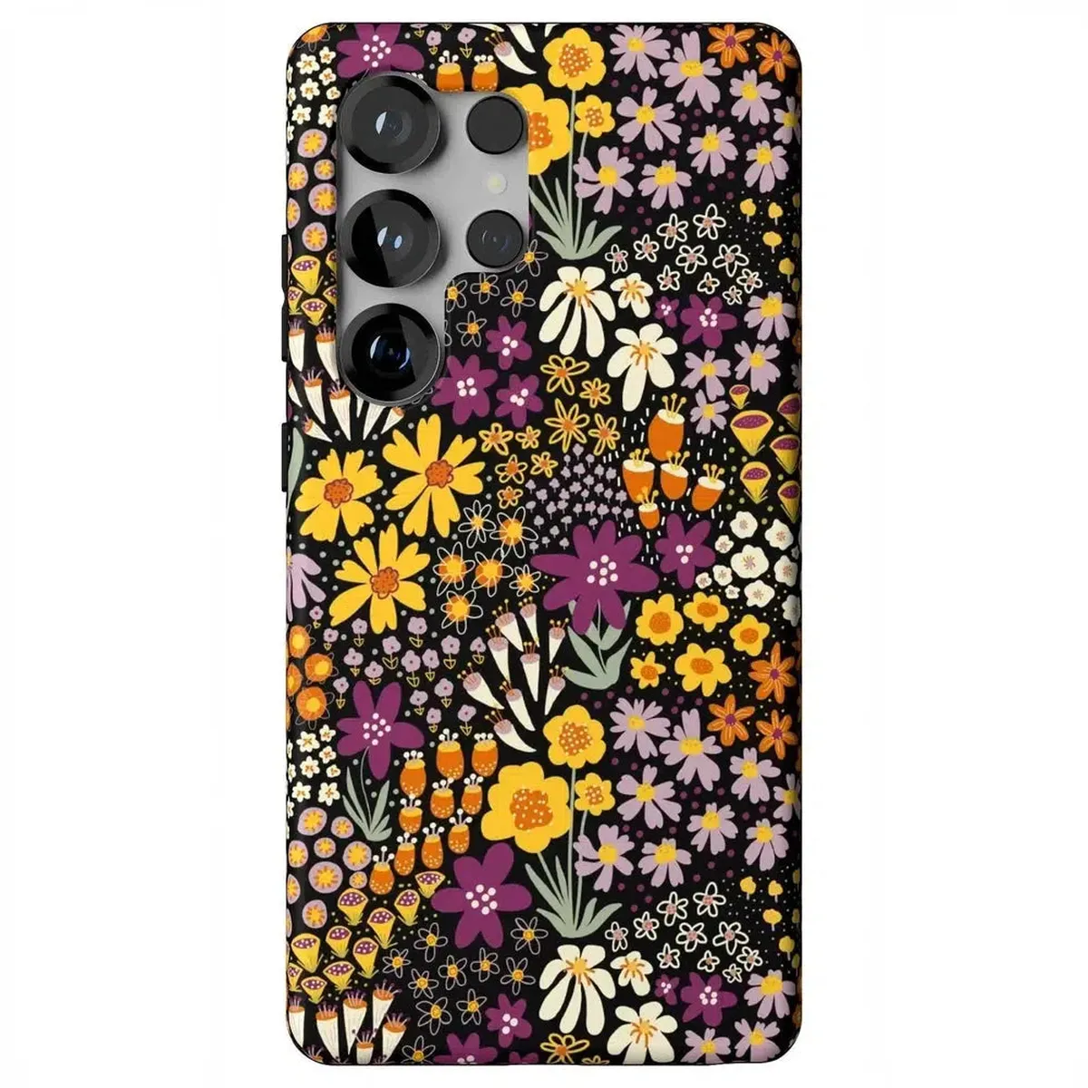 Falling for You | Plum Floral Samsung Case - Image 51