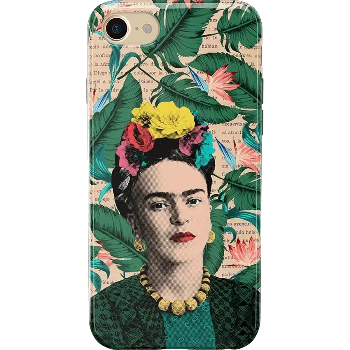 Find Your Muse | Frida Kahlo Portrait Floral Case - Image 4