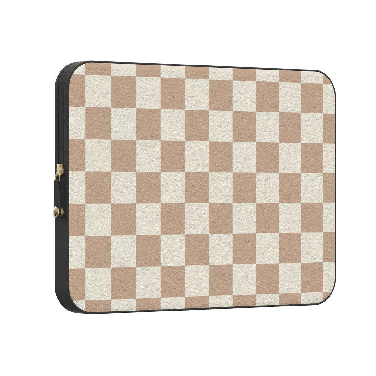 Fit Check | Neutral Checkerboard Laptop Case - Image 11