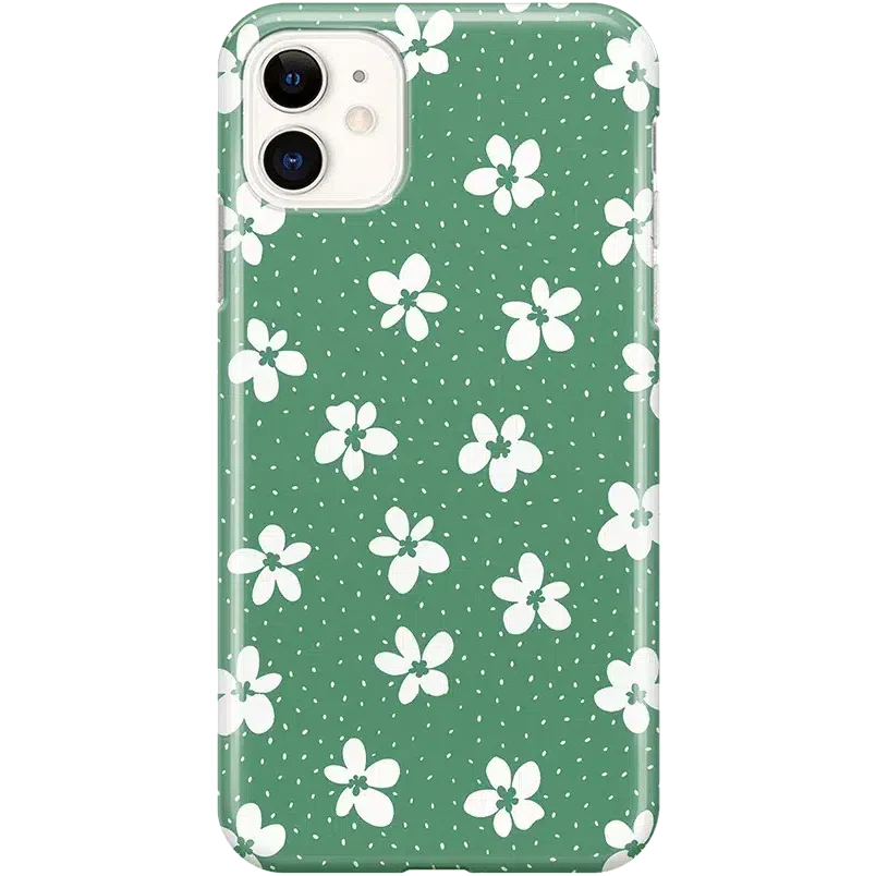 Flower My World | Jade Green Floral Case - Image 16