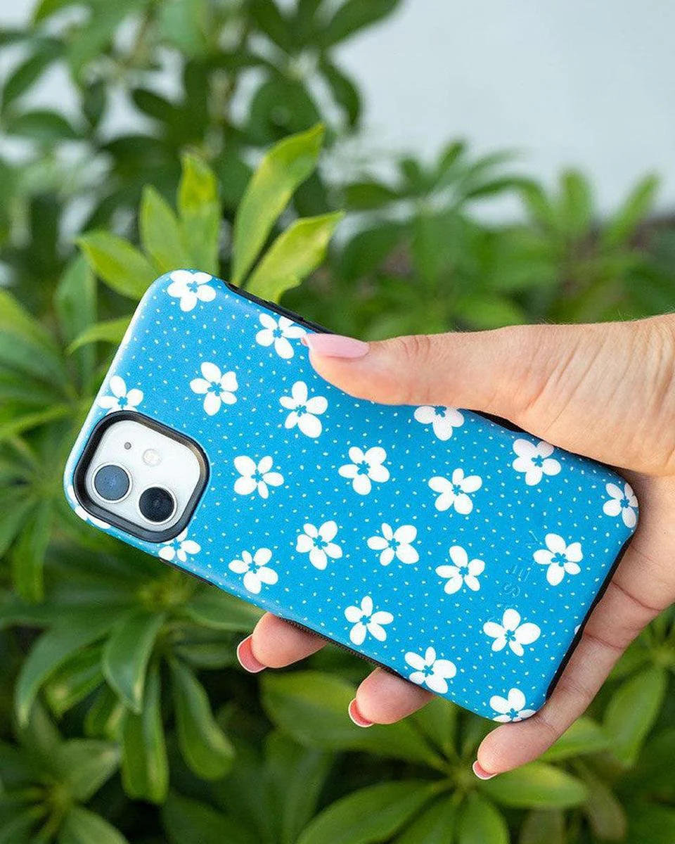Flower My World | Ocean Blue Floral Case - Image 50