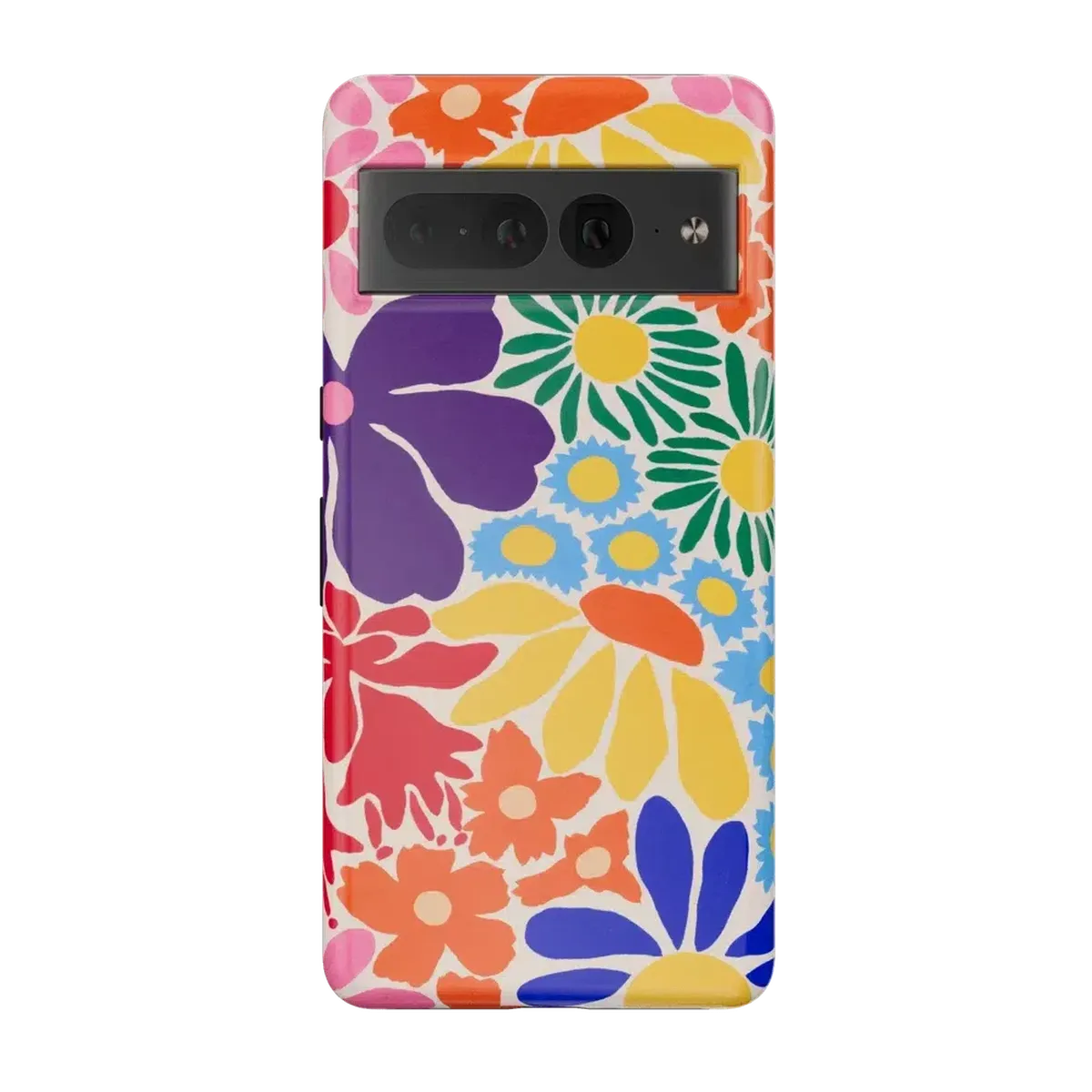 Flower Patch | Multi-Color Floral Google Pixel Case - Image 10