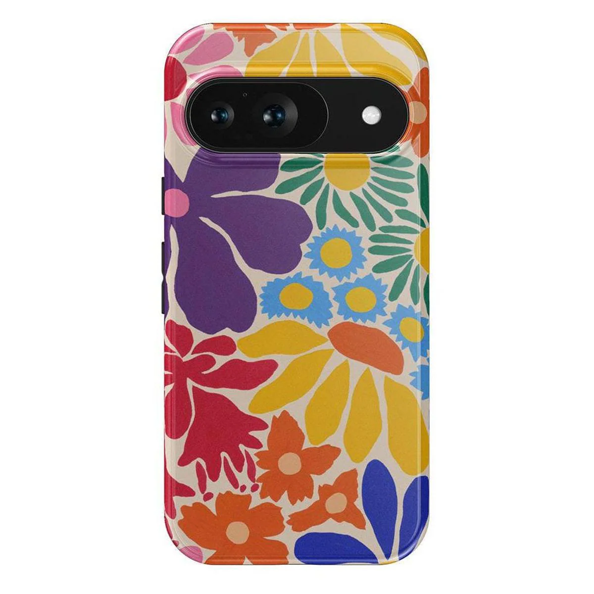 Flower Patch | Multi-Color Floral Google Pixel Case - Image 17