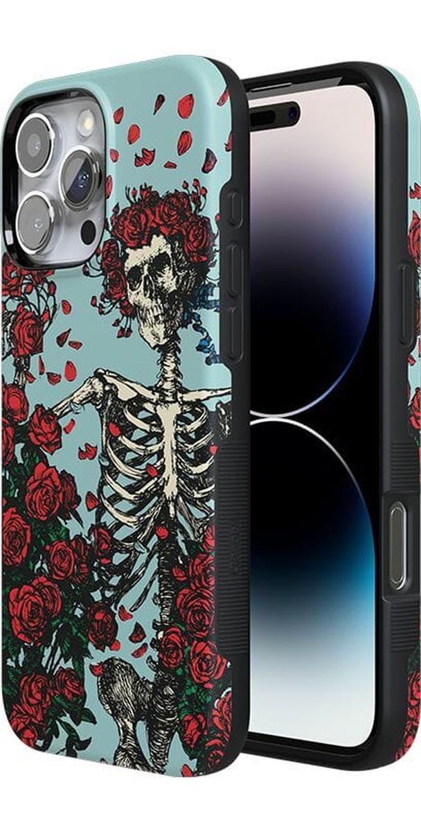 Forever Grateful | Grateful Dead Skeleton Floral Case - Image 101