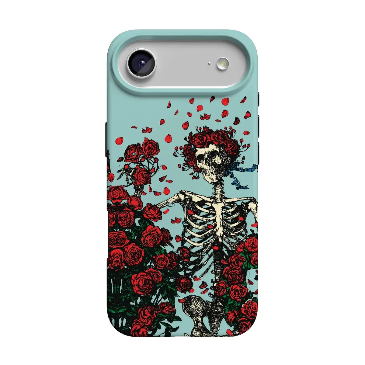 Forever Grateful | Grateful Dead Skeleton Floral Case - Image 153