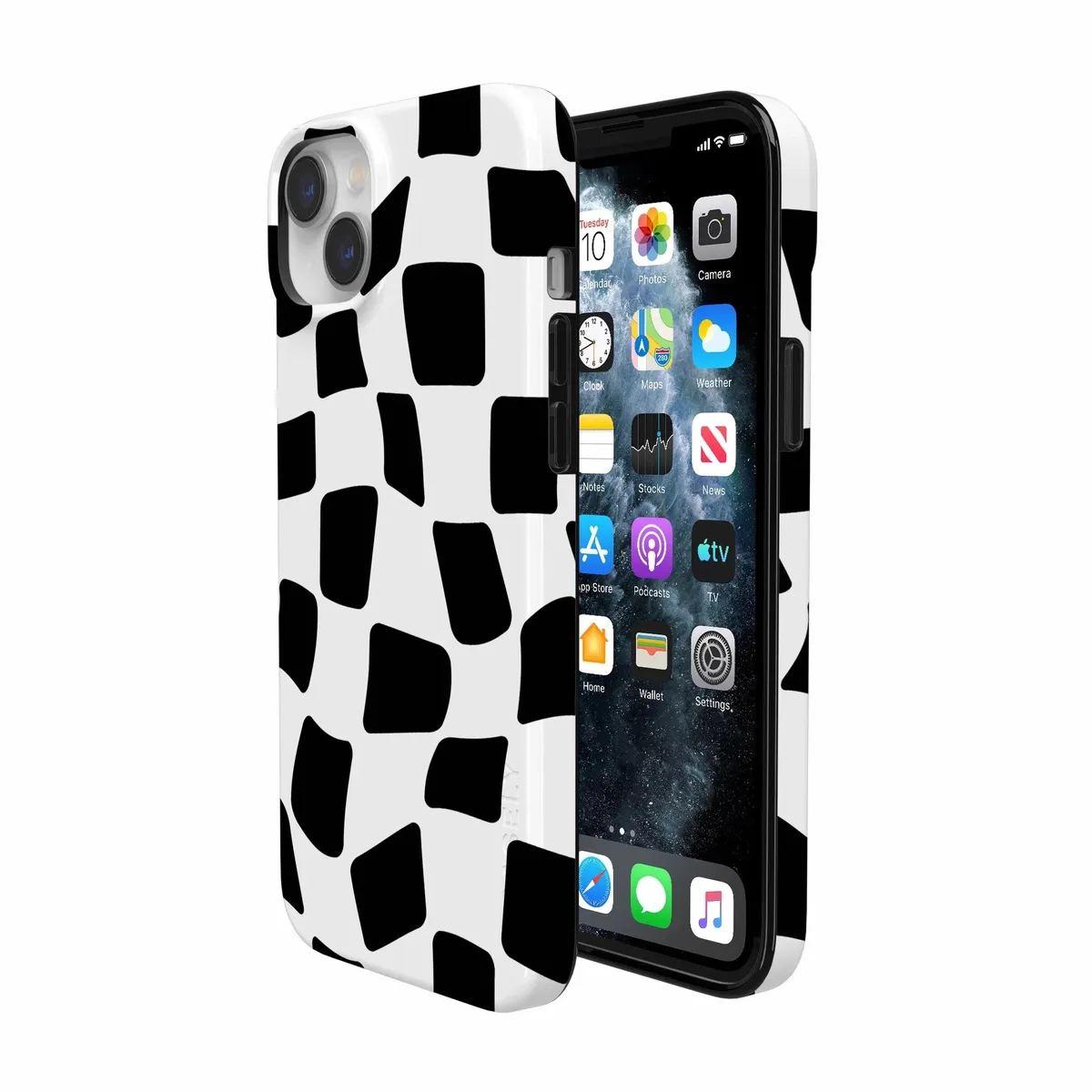 Funky Checkerboard | High Contrast Design Case - Image 162