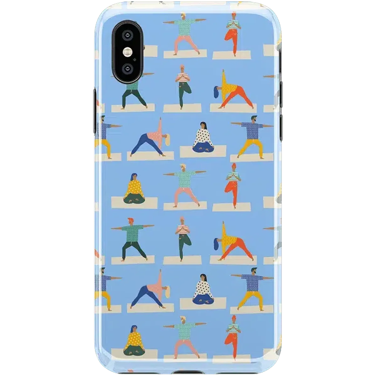 Go with the Flow | Light Blue Yoga Case - Image 21