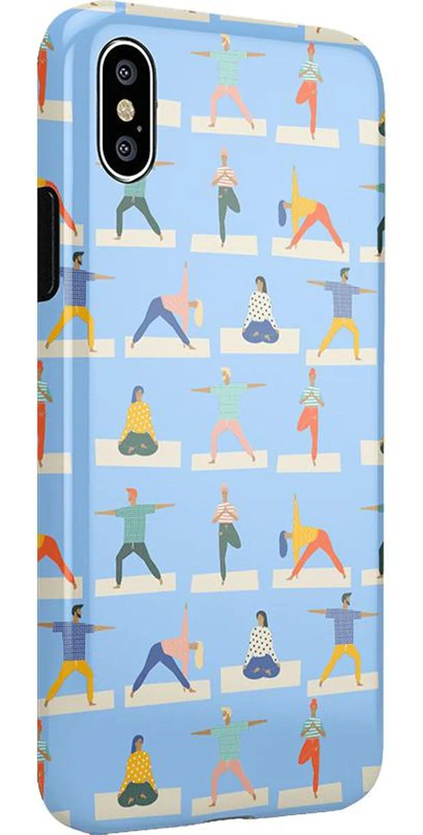 Go with the Flow | Light Blue Yoga Case - Image 22