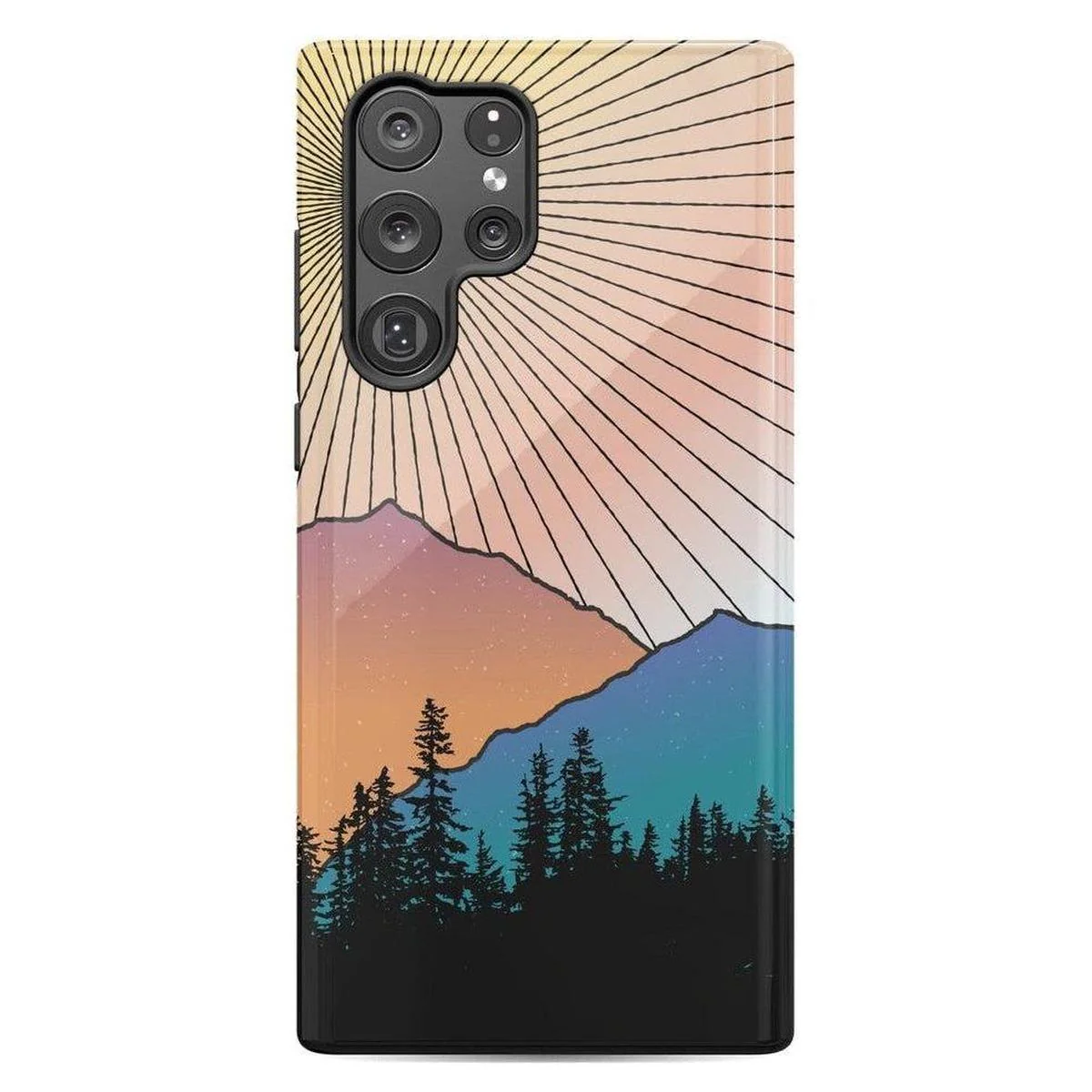 Golden Hour | Mountain Sunset Samsung Case - Image 19