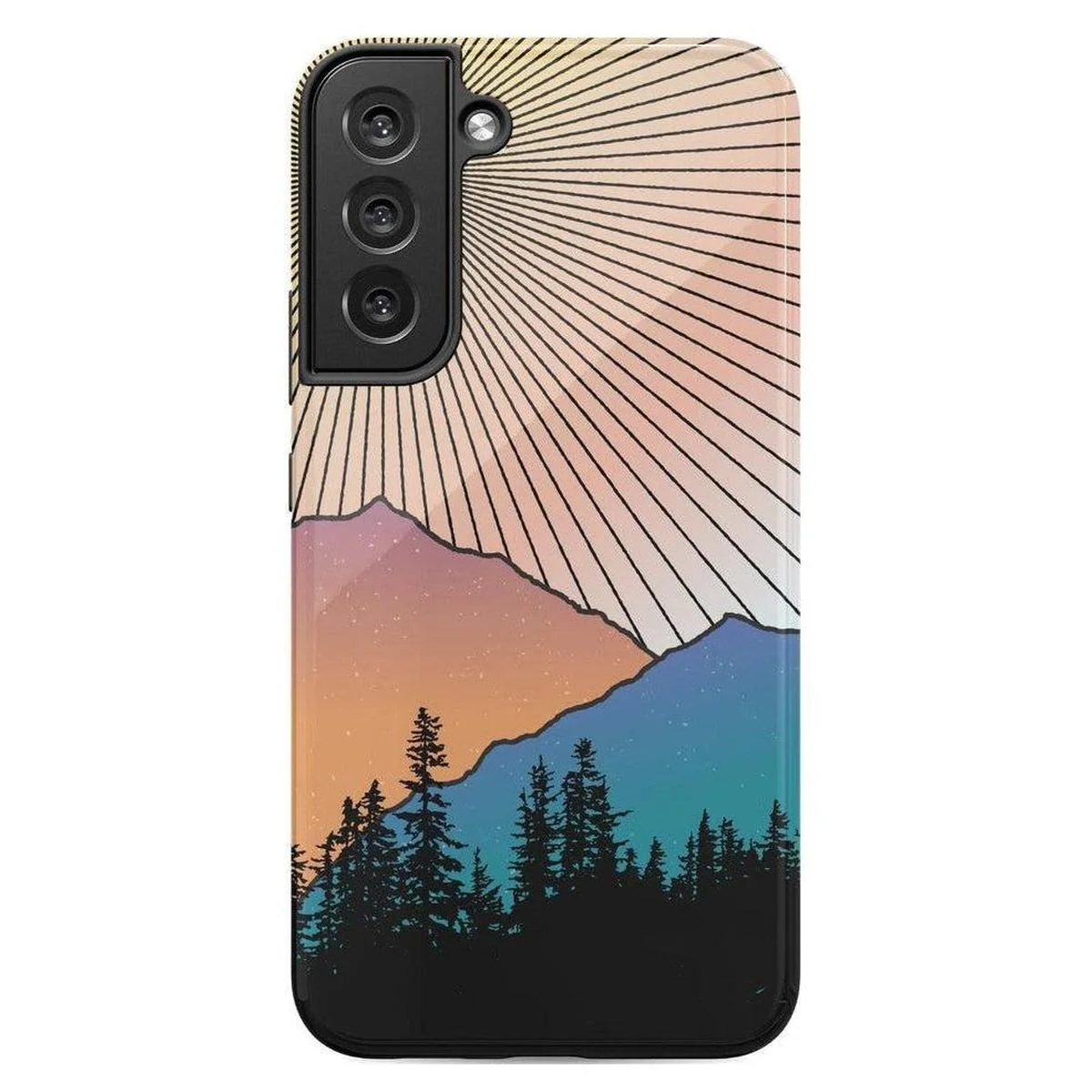 Golden Hour | Mountain Sunset Samsung Case - Image 22