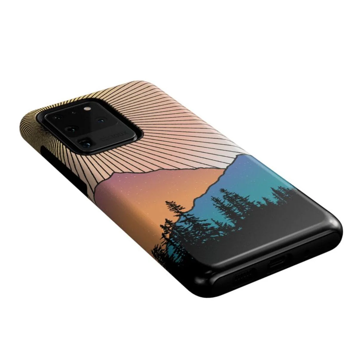 Golden Hour | Mountain Sunset Samsung Case - Image 38