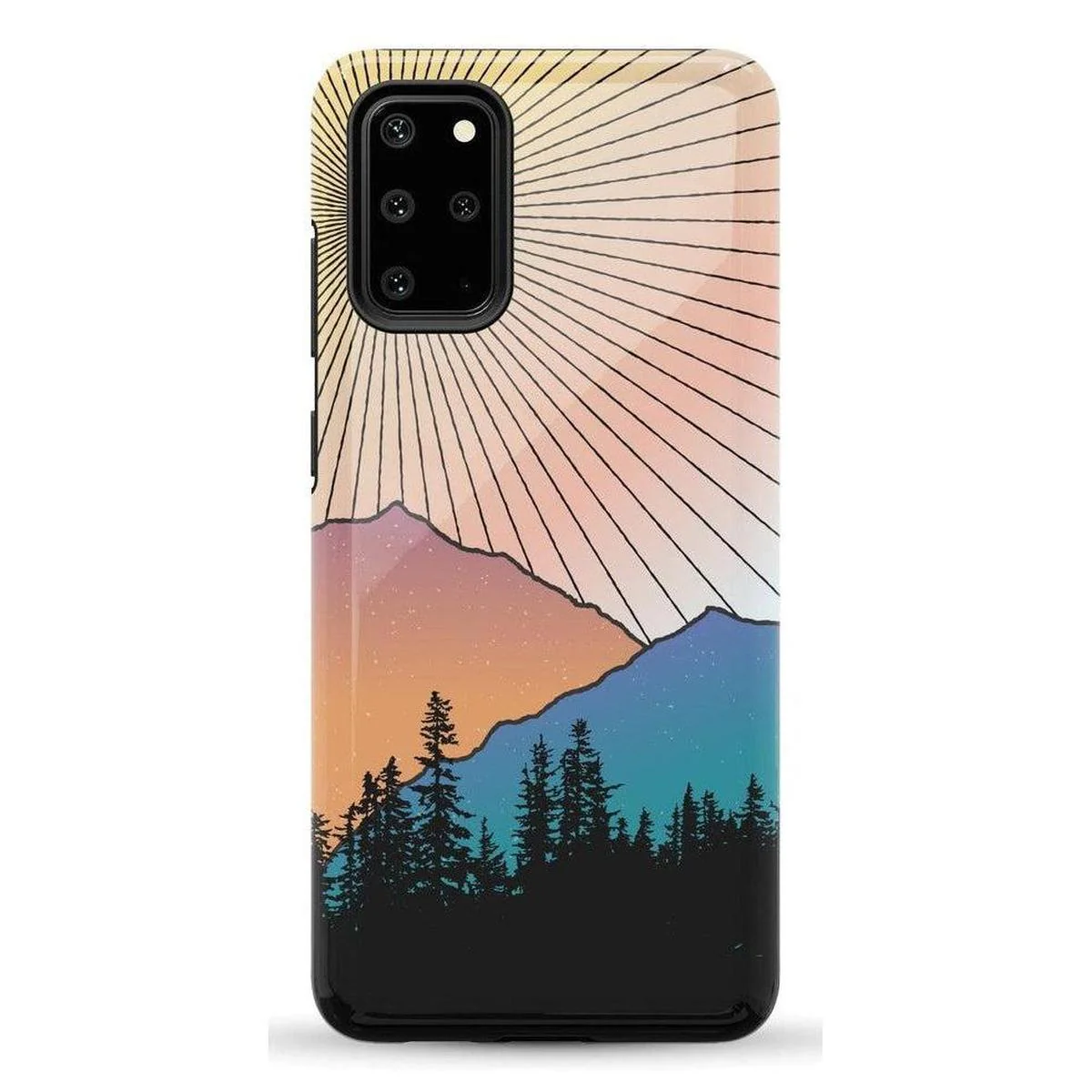Golden Hour | Mountain Sunset Samsung Case - Image 40