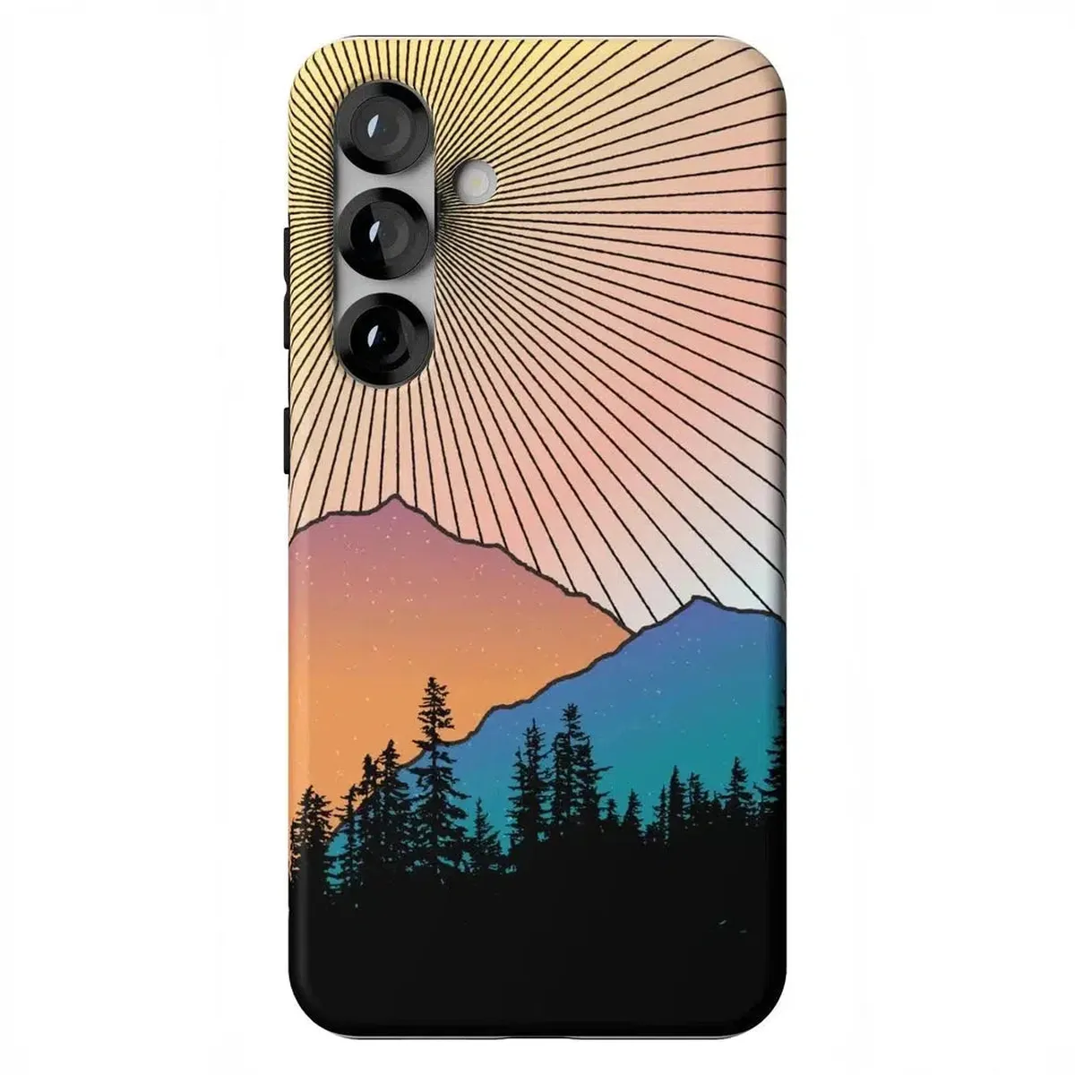 Golden Hour | Mountain Sunset Samsung Case - Image 50