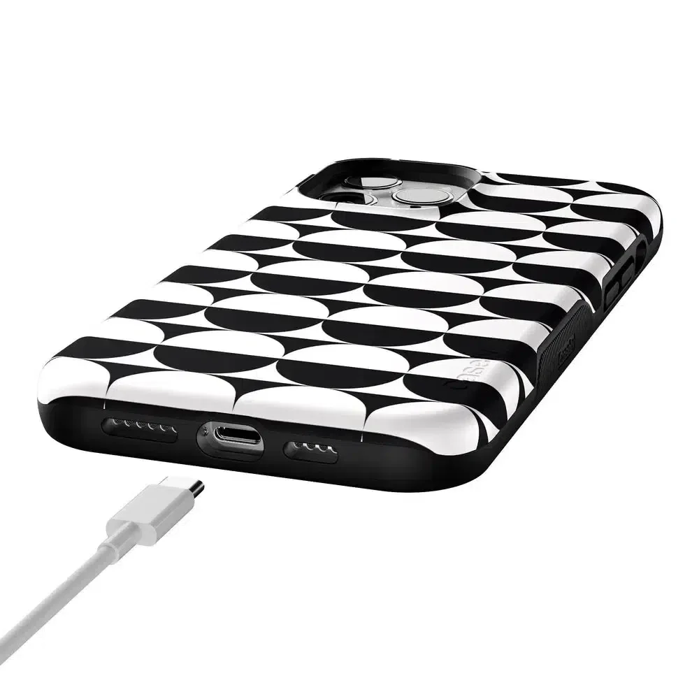 Half Moon | High Contrast Design Case - Image 89