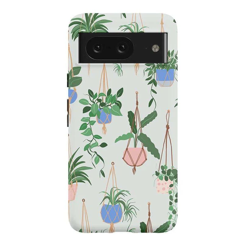 Hanging Around | Potted Plants Floral Google Pixel Case - Image 13