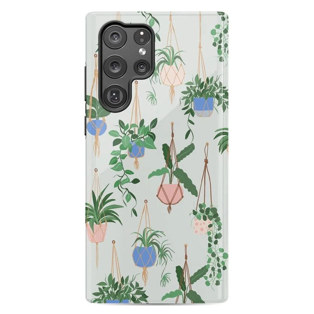 Hanging Around | Potted Plants Floral Samsung Case - Image 19