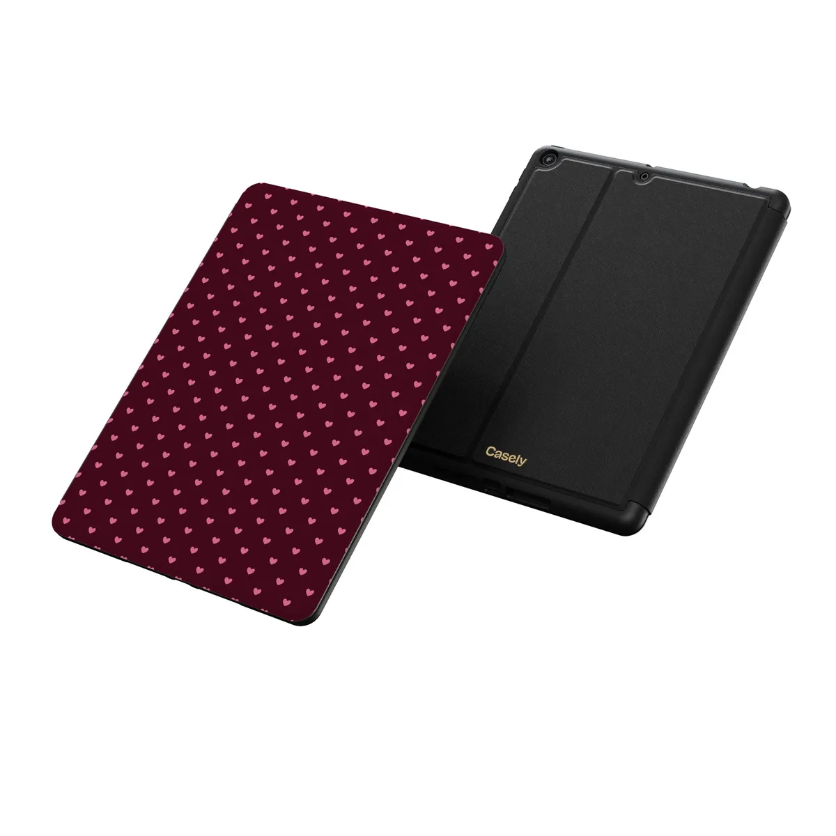 Heart Noir | Tiny Hearts iPad Case - Image 26