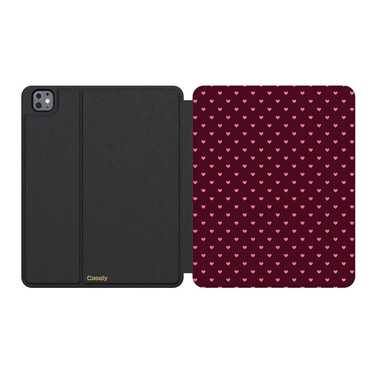 Heart Noir | Tiny Hearts iPad Case - Image 39