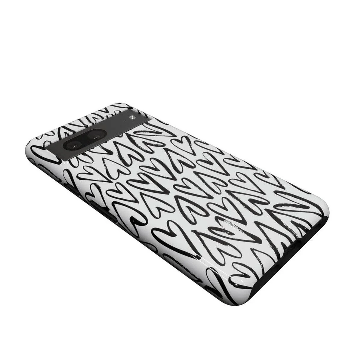 Heart Throb | Endless Hearts Google Pixel Case - Image 8