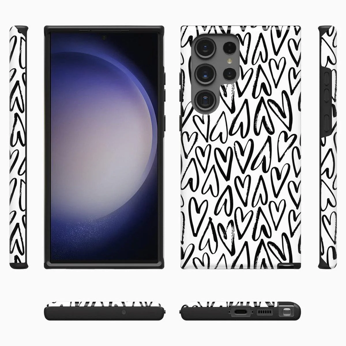 Heart Throb | Endless Hearts Samsung Case - Image 3