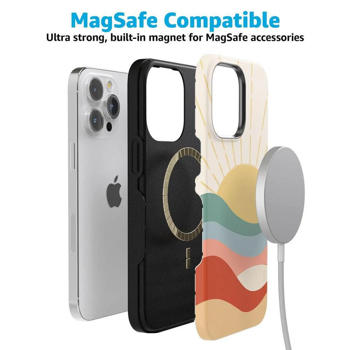Here Comes the Sun | Colorblock Sunset Case - Image 104