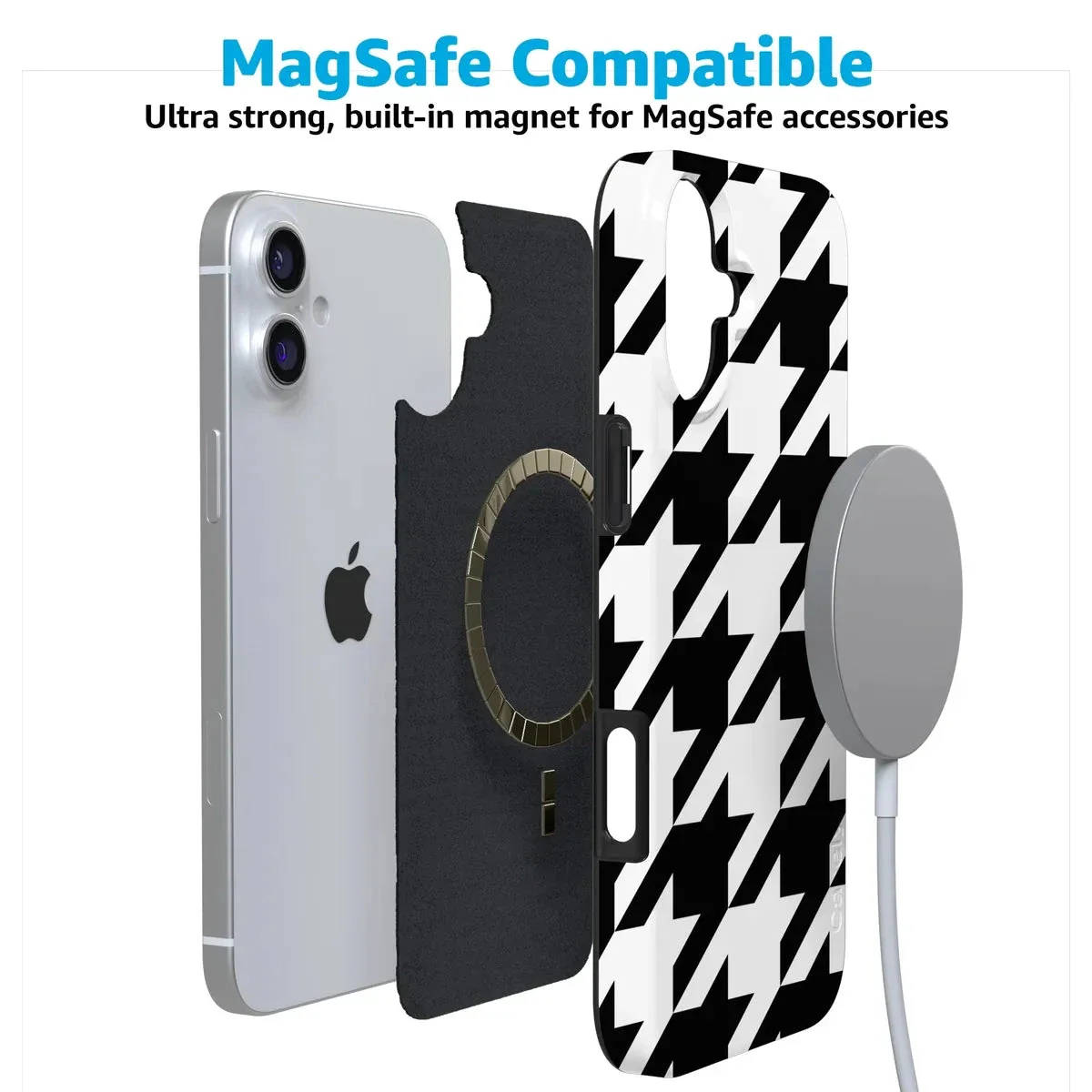 Houndstooth | High Contrast Design Case - Image 142