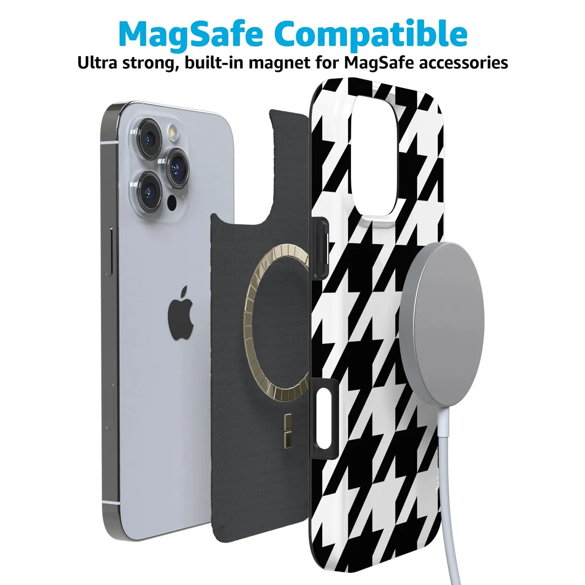 Houndstooth | High Contrast Design Case - Image 147