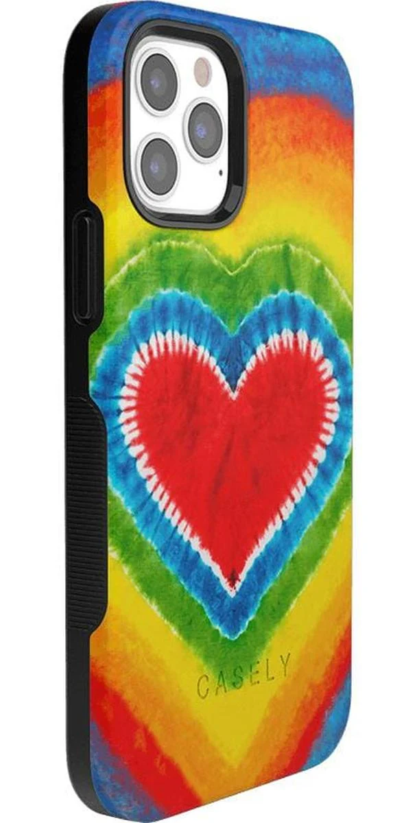 I Heart Tie Dye | Rainbow Heart Case - Image 44
