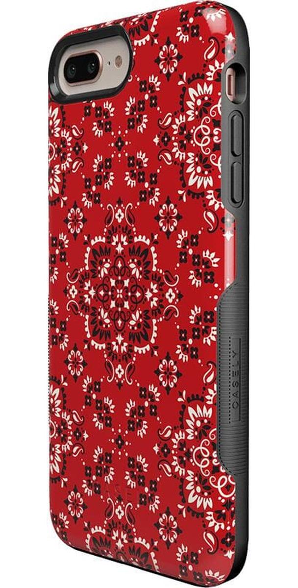 I'm with the Band | Red Bandana Print Case - Image 23