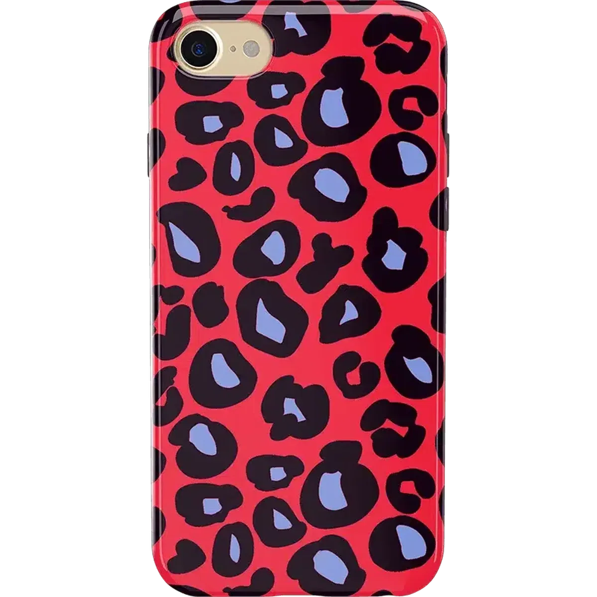 Into the Wild | Red & Blue Leopard Print Case - Image 4