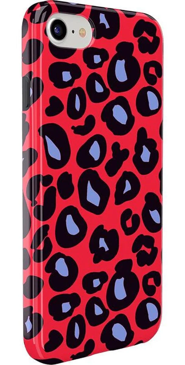 Into the Wild | Red & Blue Leopard Print Case - Image 5