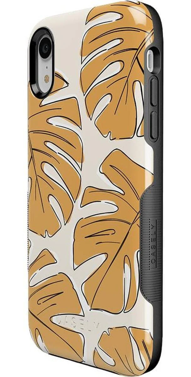 Island Time | Tropical Leaves Floral Case - Image 34