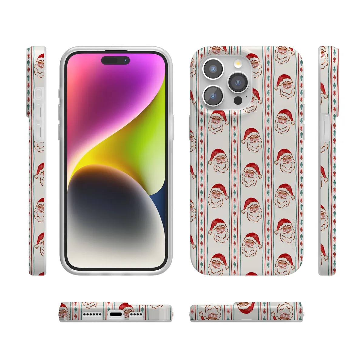 Jolly St. Nick | Retro Claus Case - Image 215