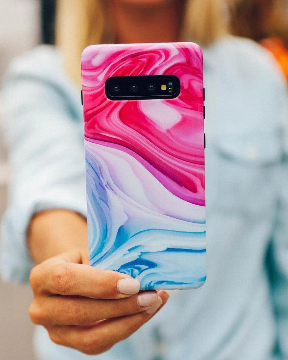 Land & Sea | Marble Swirl Samsung Case - Image 14