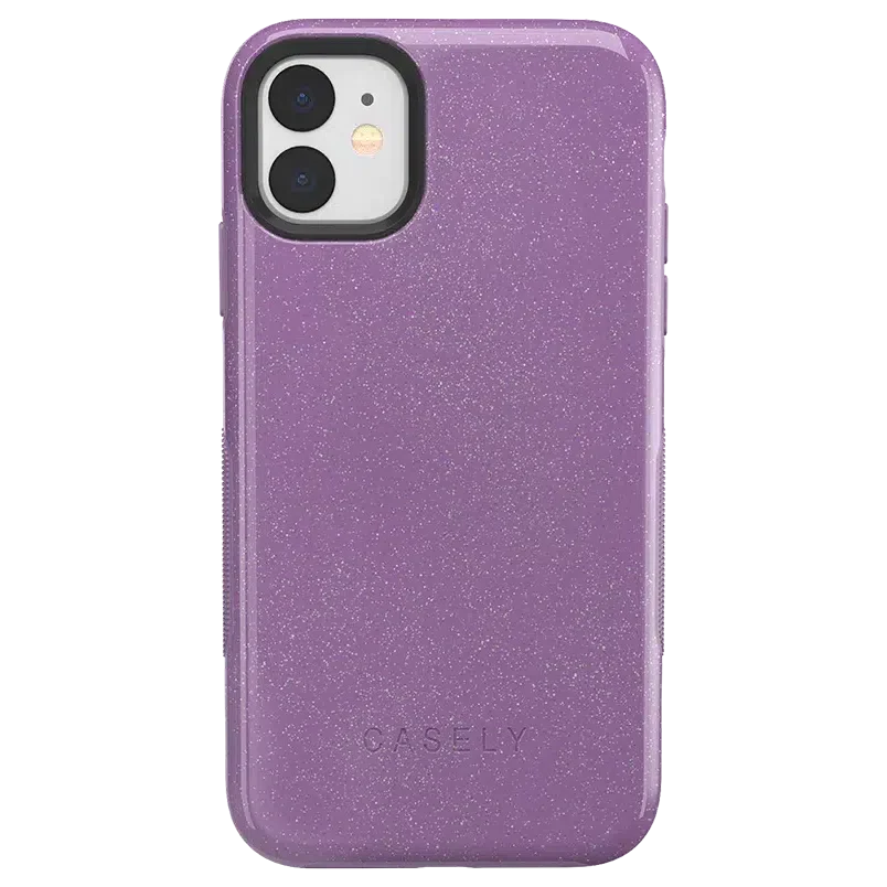 Lavender Waves | Purple Shimmer Case - Image 67