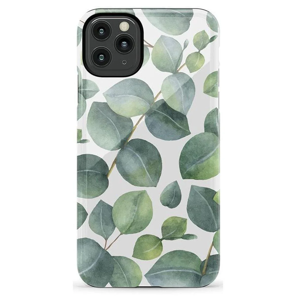 Leaf Me Alone | Green Floral Print Case - Image 68