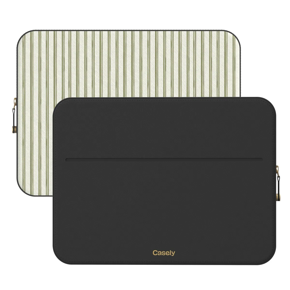 Linen Stripe | The Boyfriend Collection Laptop Case - Image 12