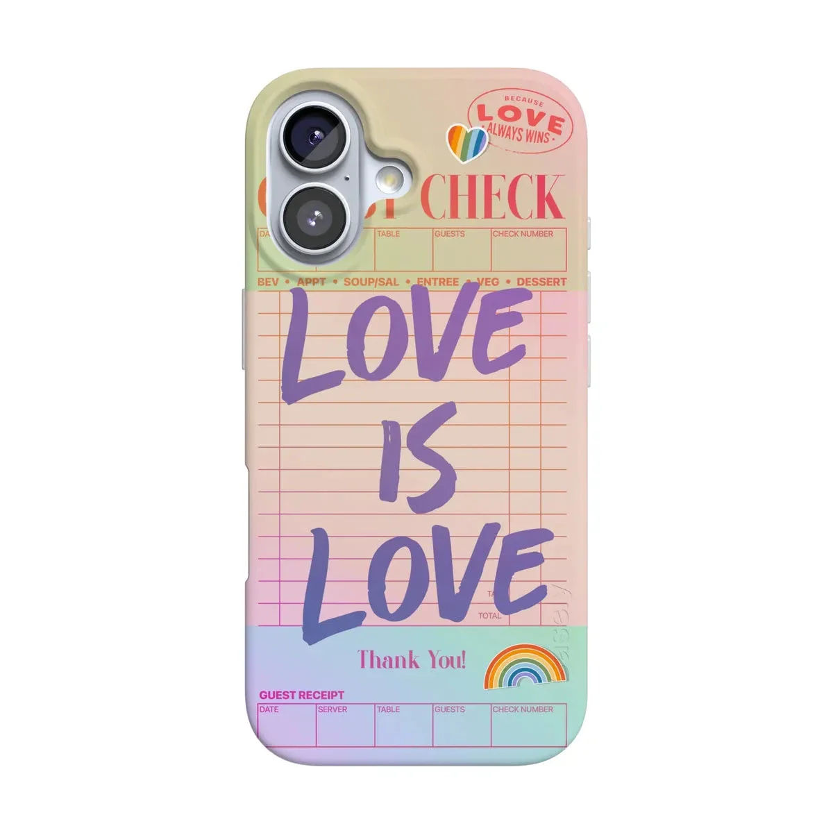 Love is Love | Guest Check Pride Case - Image 218