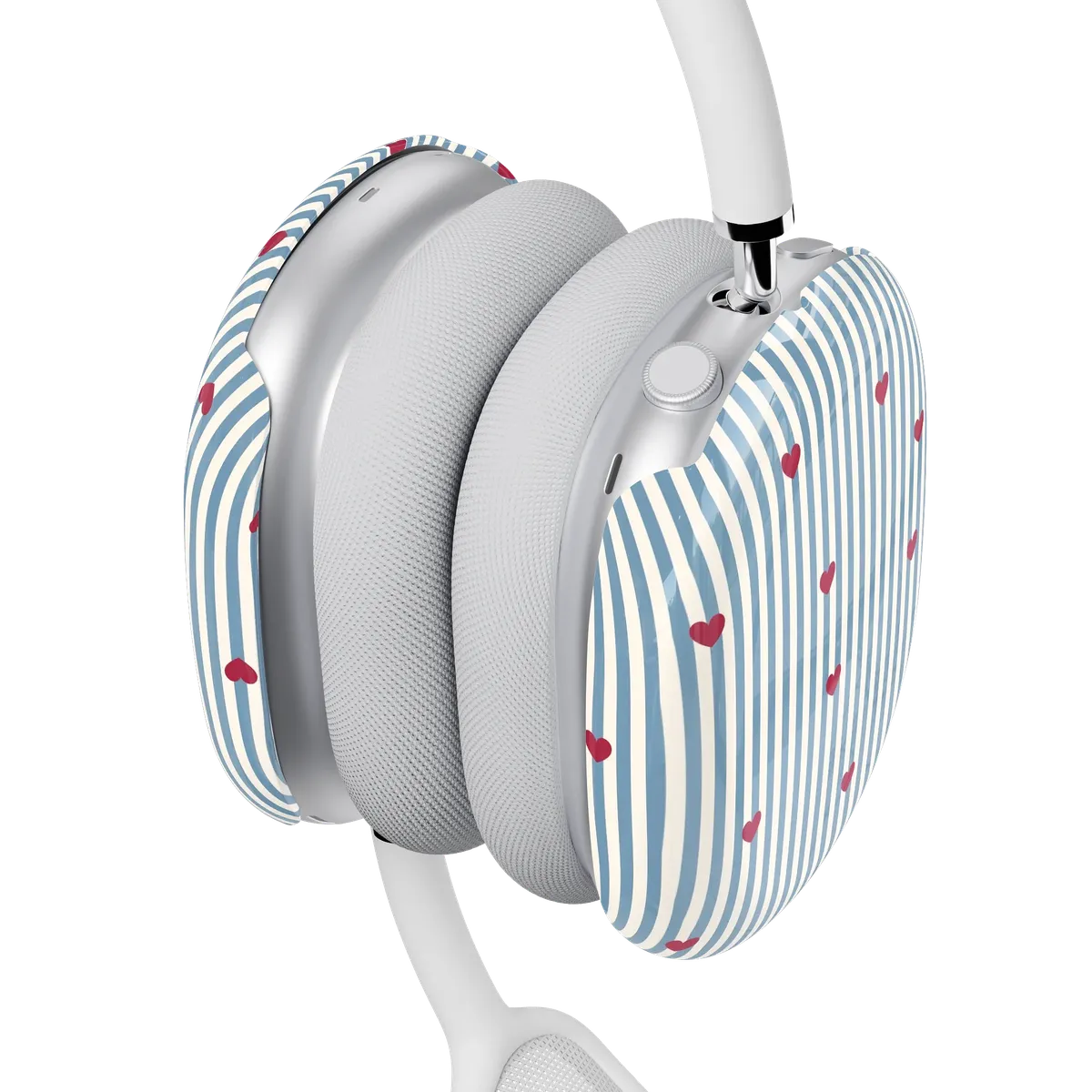 Love Lines | Blue Stripes AirPods Max Case - Image 7