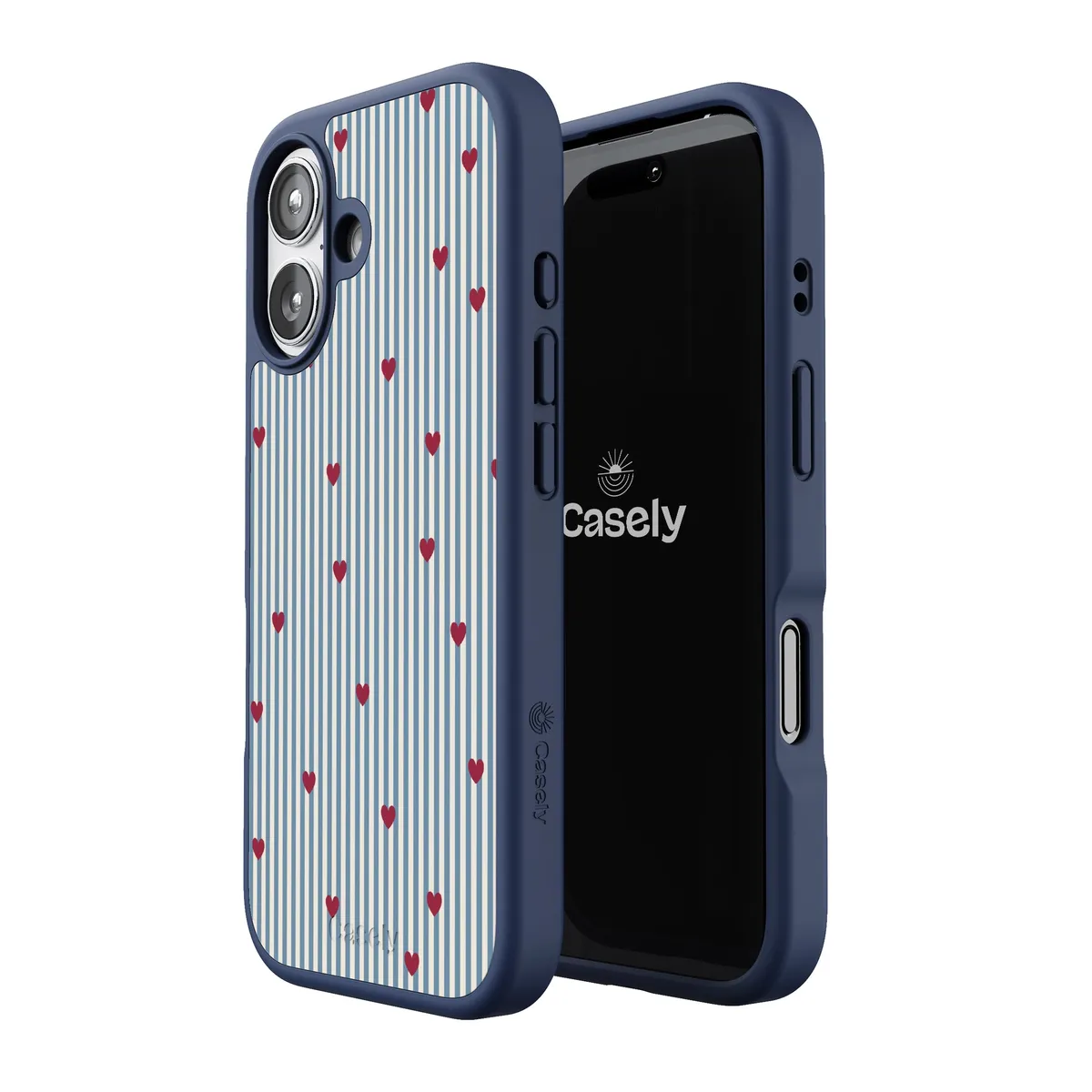 Love Lines | Blue Stripes Case - Image 177
