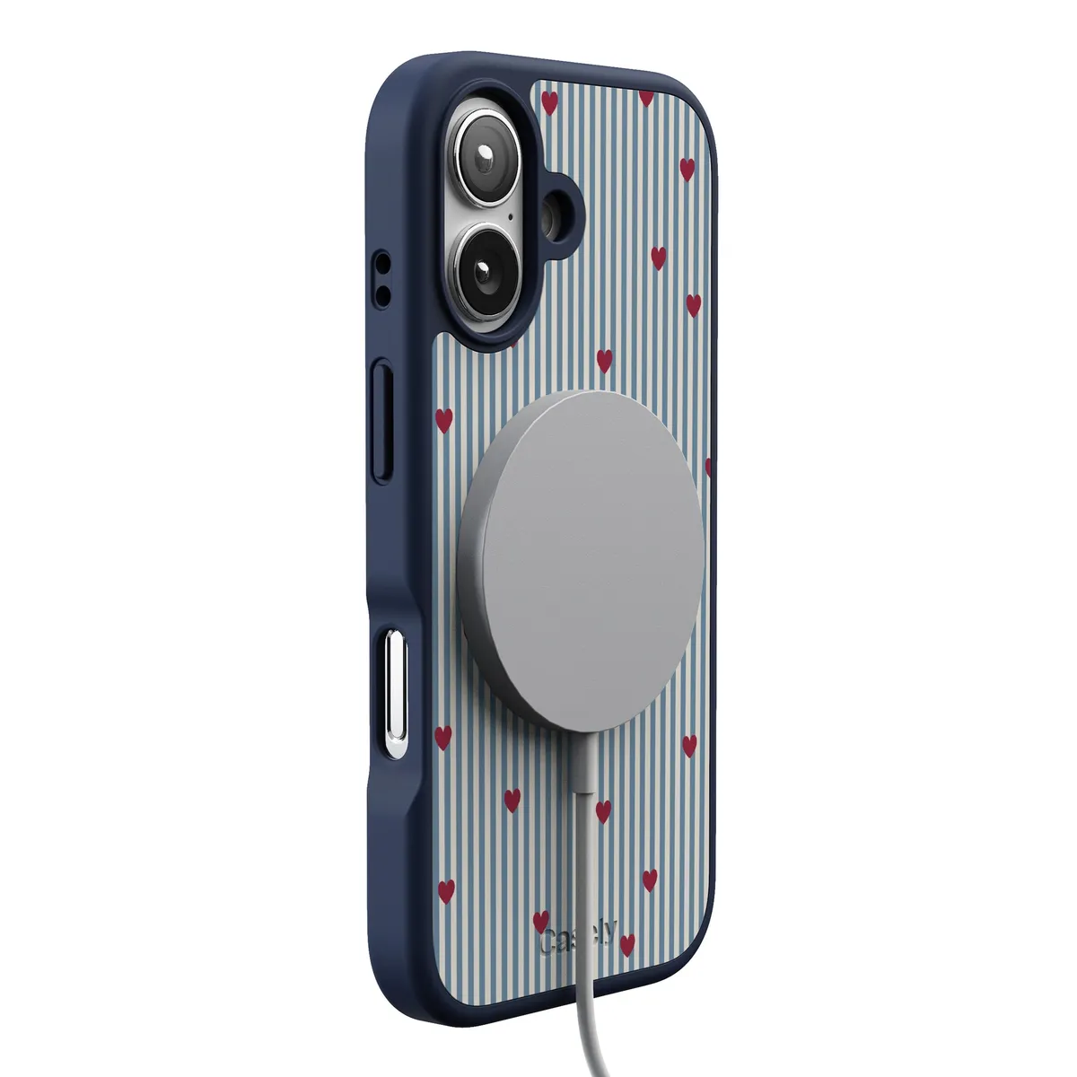 Love Lines | Blue Stripes Case - Image 178