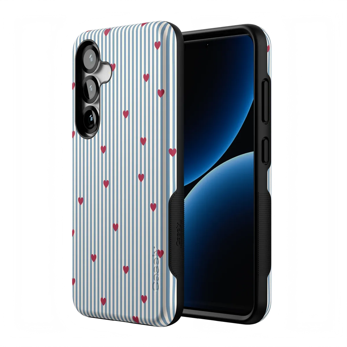 Love Lines | Blue Stripes Case - Image 74