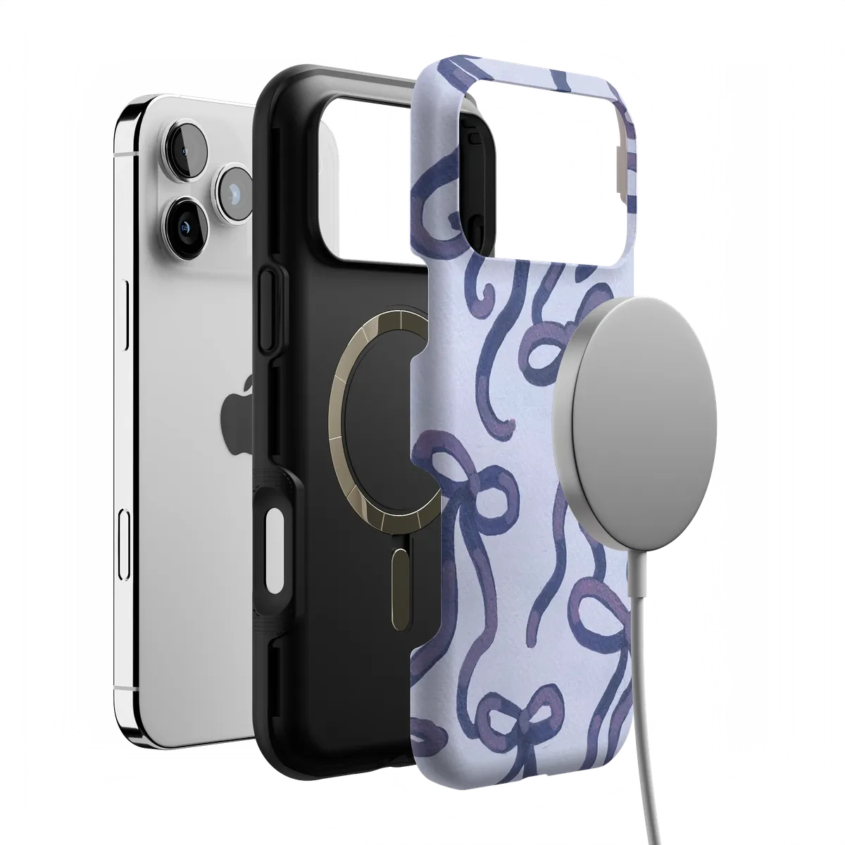 Love Me Knot | Blue Bow Case - Image 5