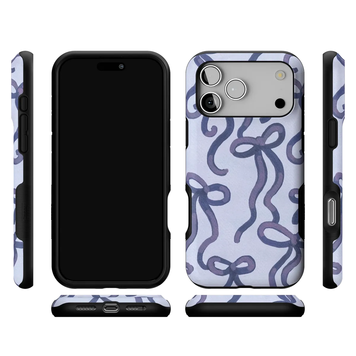 Love Me Knot | Blue Bow Case - Image 8