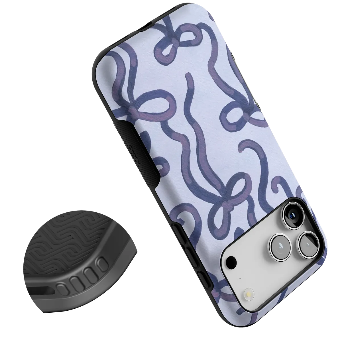 Love Me Knot | Blue Bow Case - Image 9