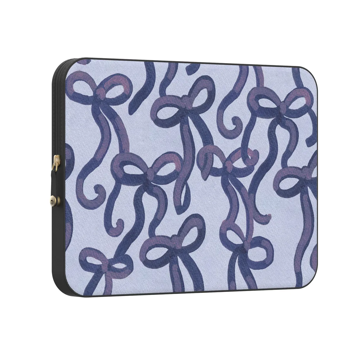 Love Me Knot | Blue Bow Laptop Case - Image 11