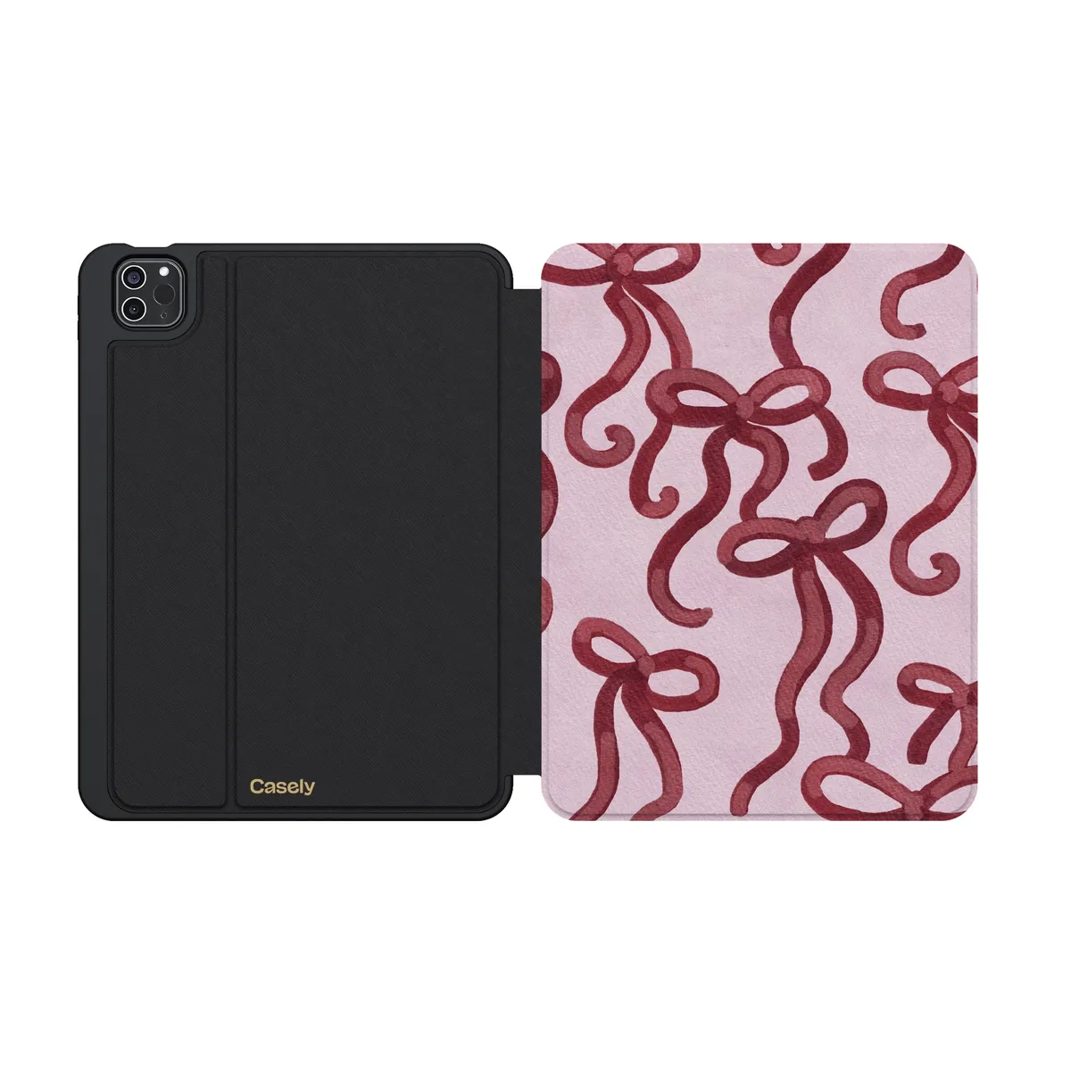 Love Me Knot | Mauve Bow iPad Case - Image 23