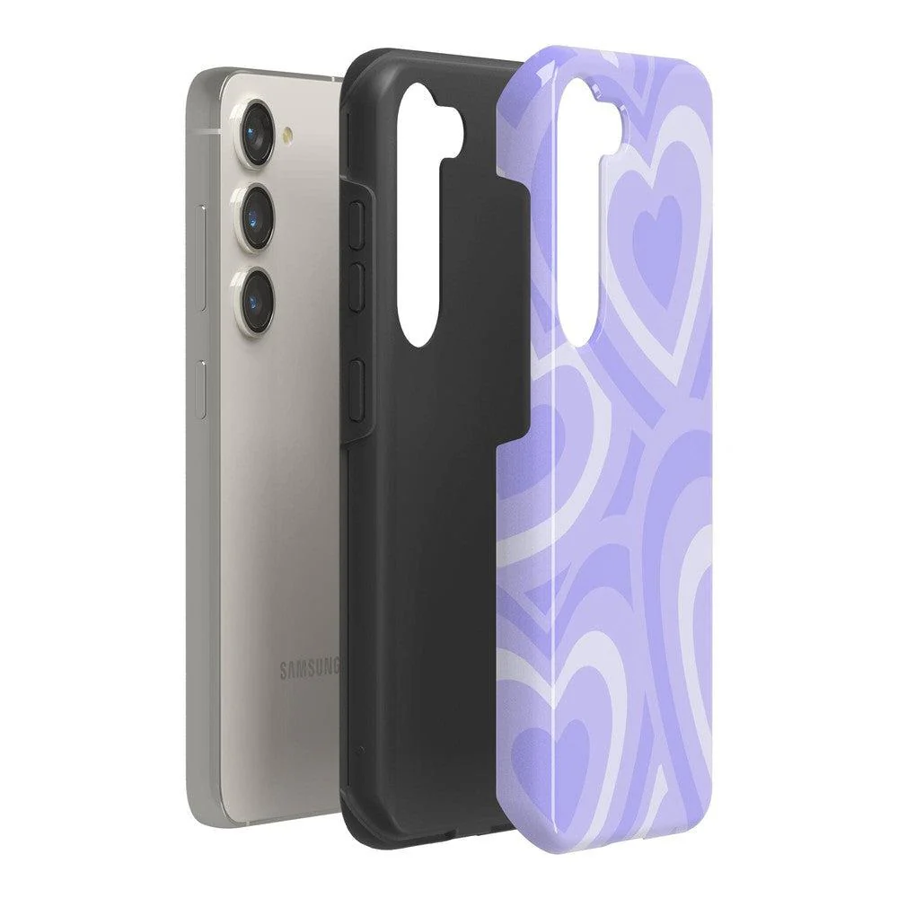 Love Song | Lavender Heart Samsung Case - Image 18