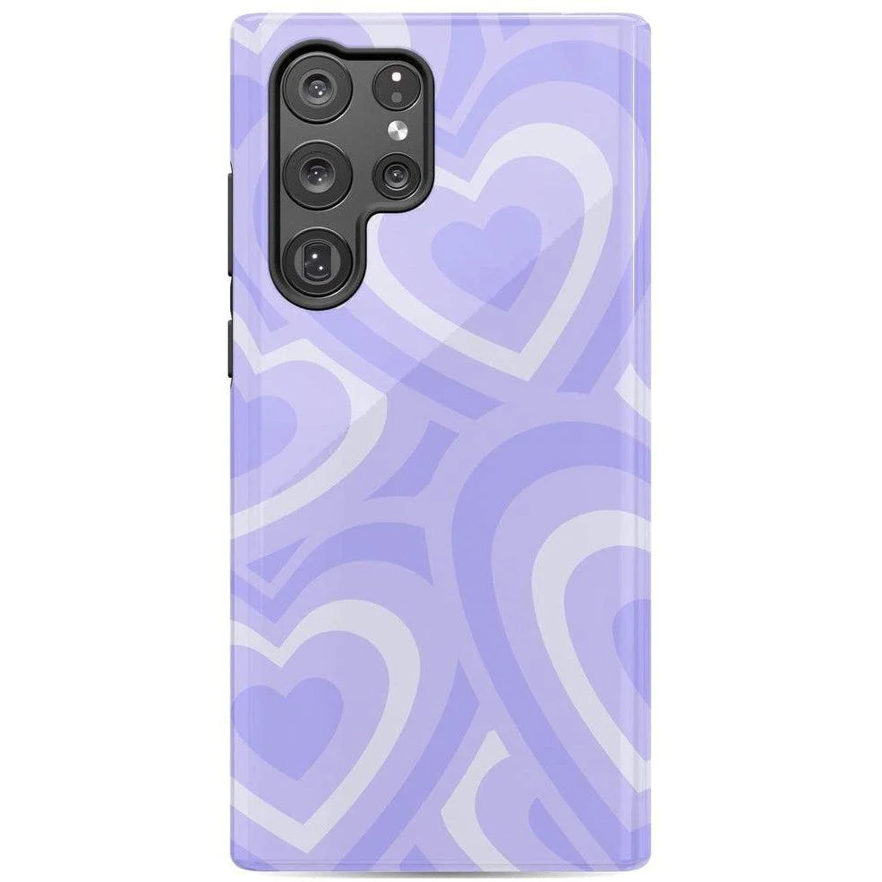 Love Song | Lavender Heart Samsung Case - Image 19