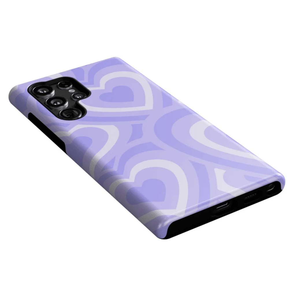 Love Song | Lavender Heart Samsung Case - Image 20